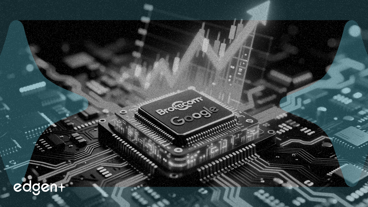 扩大谷歌AI芯片合作后，博通股价跳涨5%