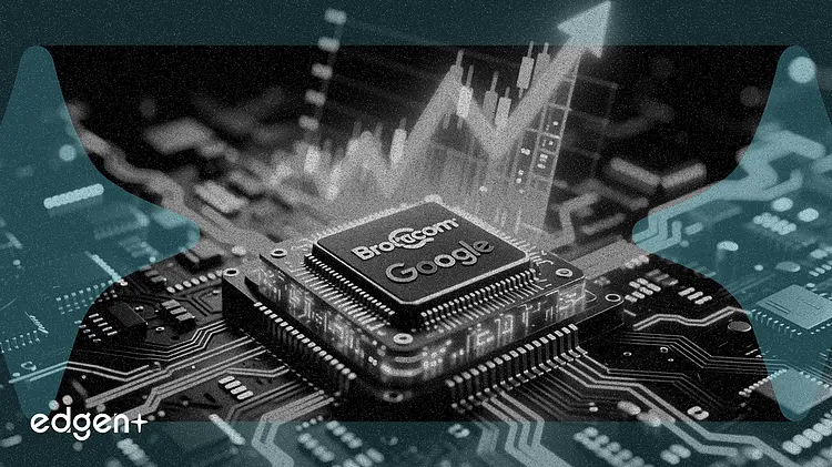 グーグルとのAIチップ提携拡大を受け、ブロードコム株が5%急伸