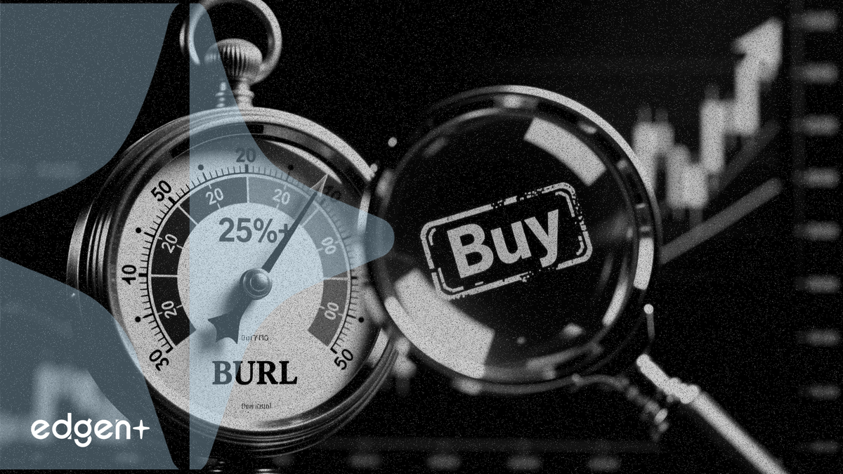 Burlington Stores hisseleri, Barron's'ın geçen yıl tavsiye etmesinden bu yana yüzde 25 yükseldi; yayın kuruluşu, indirim odaklı perakendecinin hâlâ bakmaya değer olduğunu söyledi.