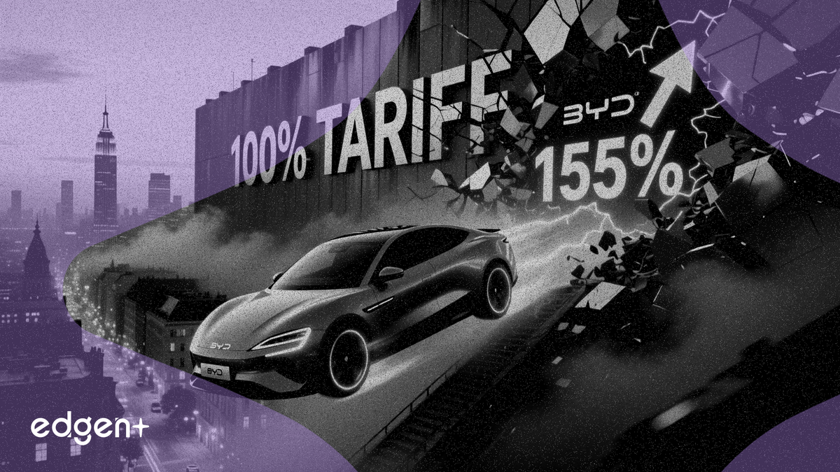 BYD European sales surge 155% as US erects 100% tariff wall