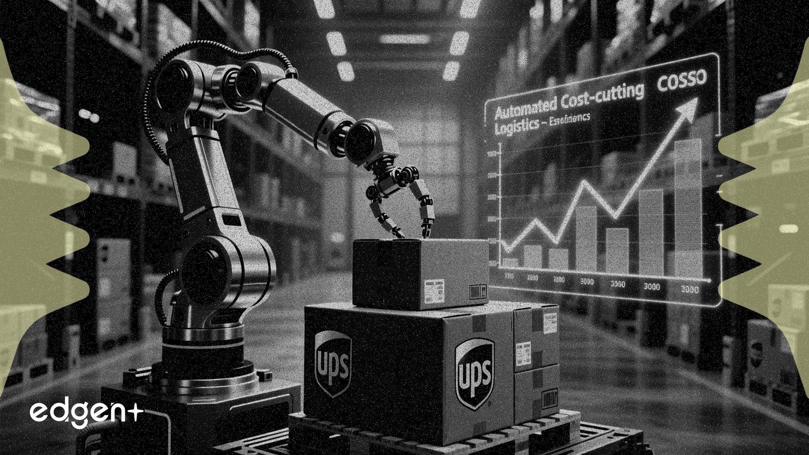 UPS investit 120 millions de dollars dans des robots pour réduire ses coûts d'exploitation