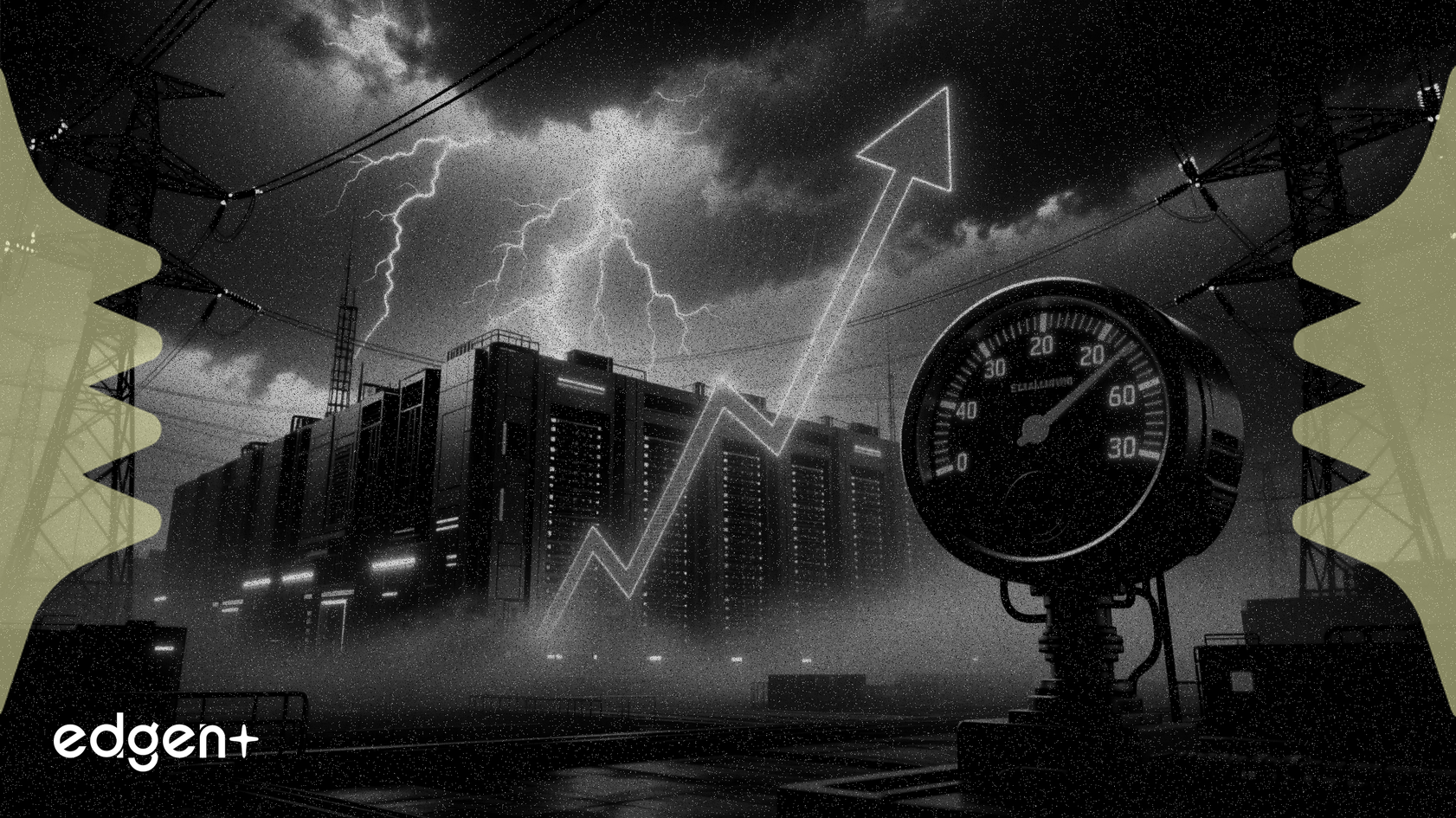 データセンター需要が電力価格を6.9%押し上げ