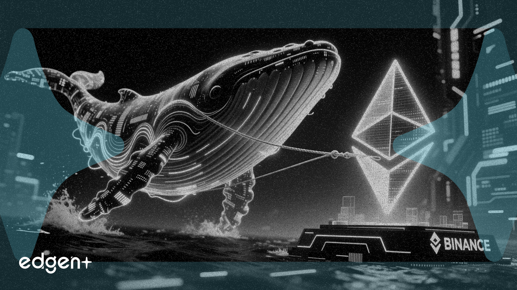 Nueva ballena retira 9,37 millones de dólares en ETH de Binance