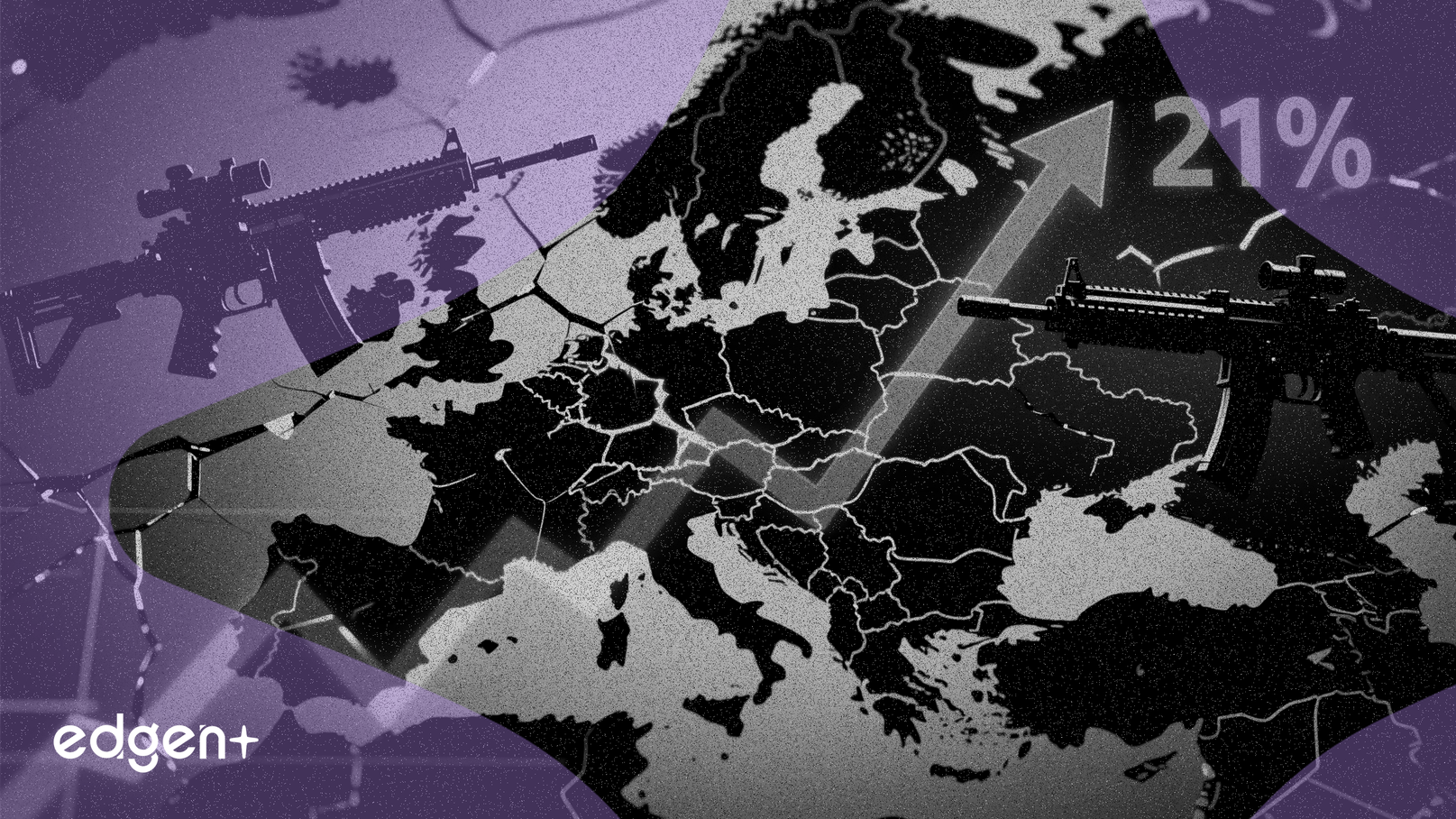 Las tensiones geopolíticas impulsan las acciones de defensa europeas un 21% al alza