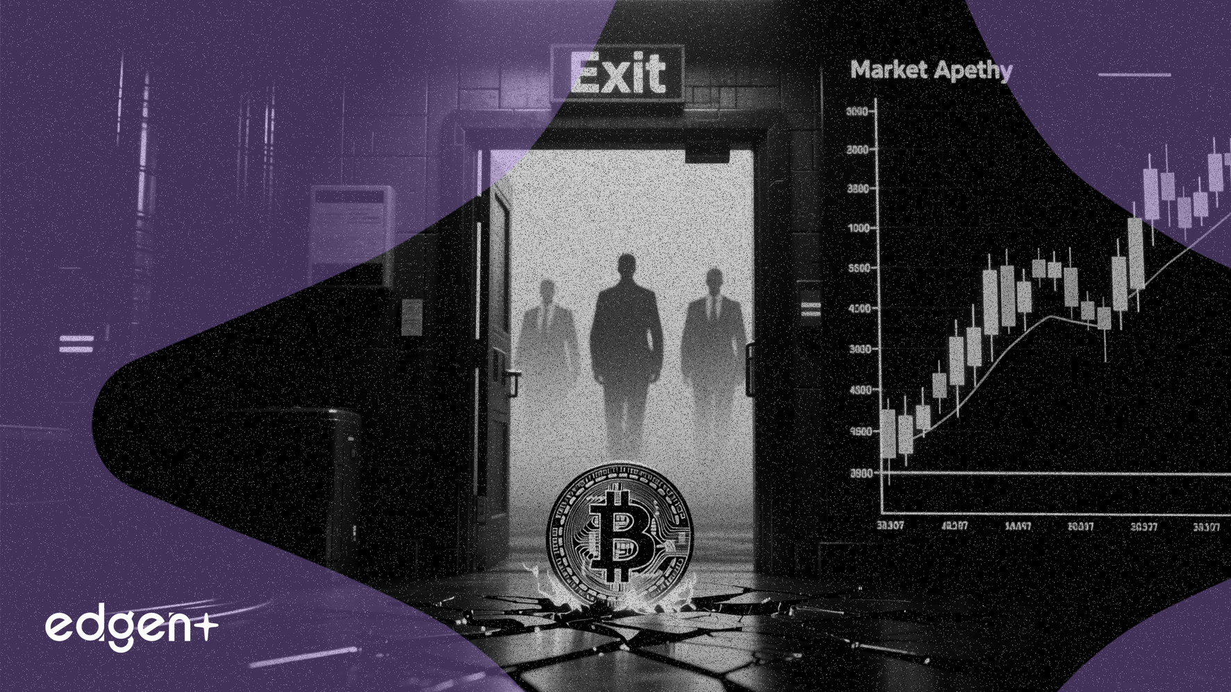 El interés en los futuros de Bitcoin cae a mínimos de dos años ante la salida de instituciones