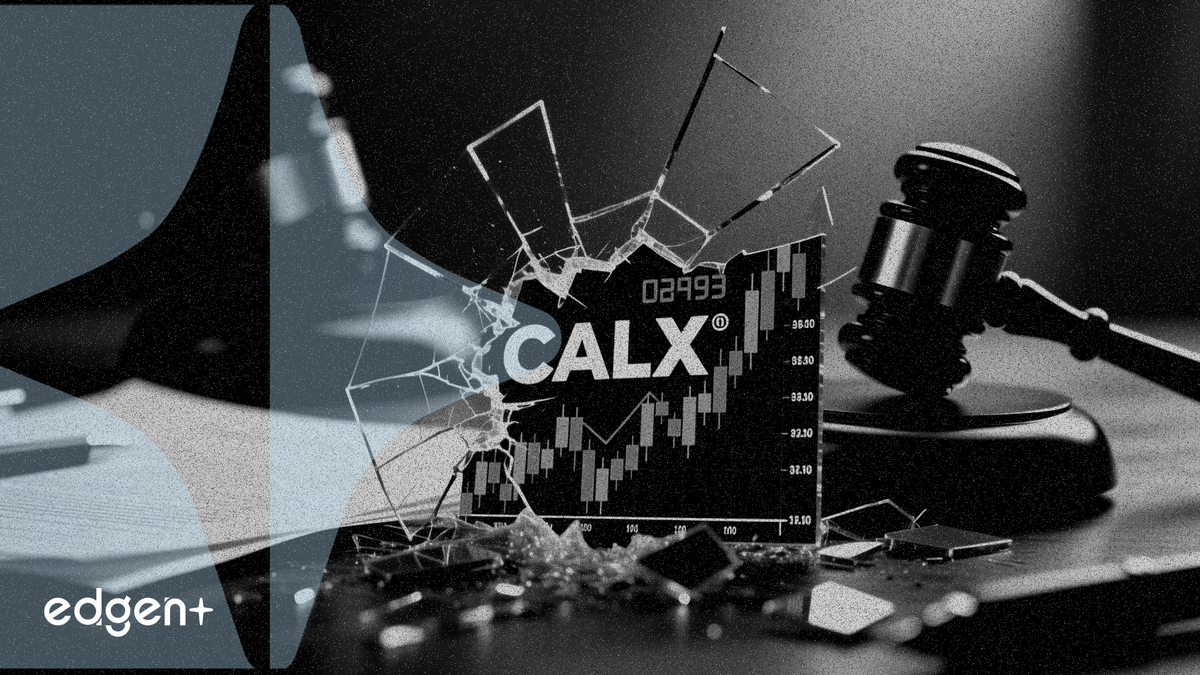 Calix 股价大跌 14%,多家律师事务所启动证券调查