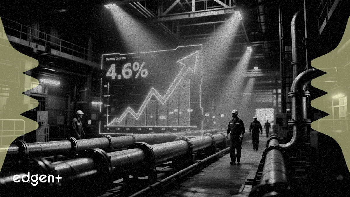 加拿大4月工厂出货量跃升4.6%，受油价飙升推动