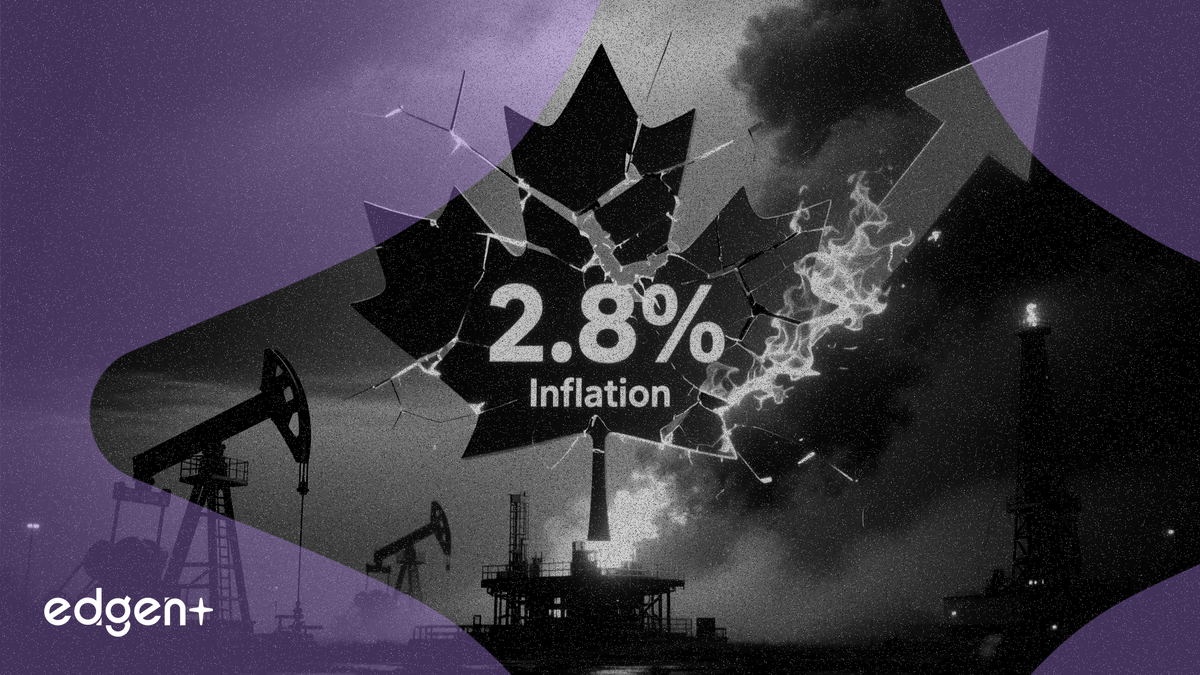 Canada Inflation Quickens to 2.8% on Energy Shock