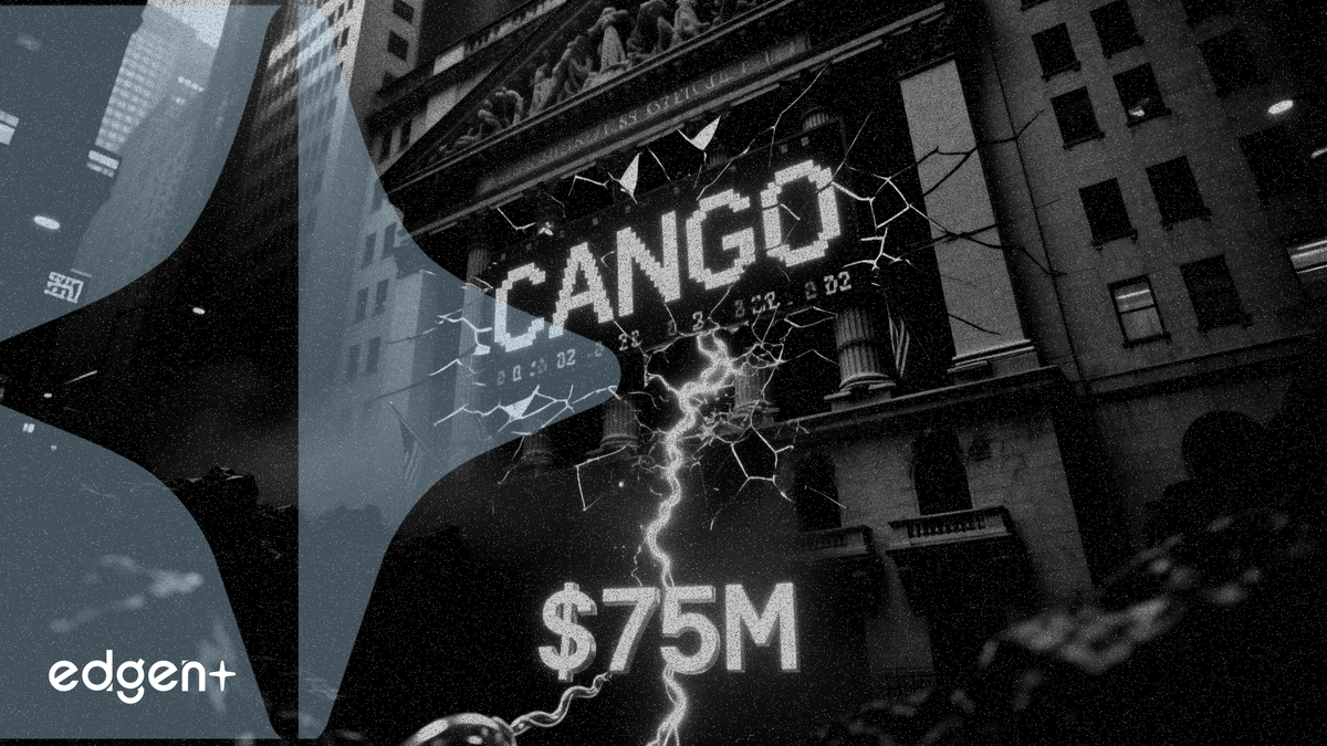 上場ビットコインマイナーのCango（CANG）は、ニューヨーク証券取引所からの上場廃止の可能性に直面する中、新たに7,500万ドルの資金を調達しました。