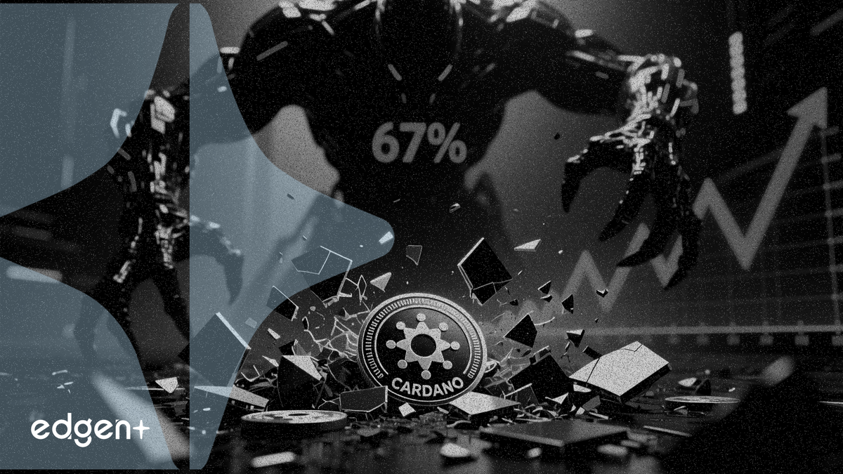 Cardano 巨鲸现持有 ADA 总量 67%，尽管价格已暴跌 77%