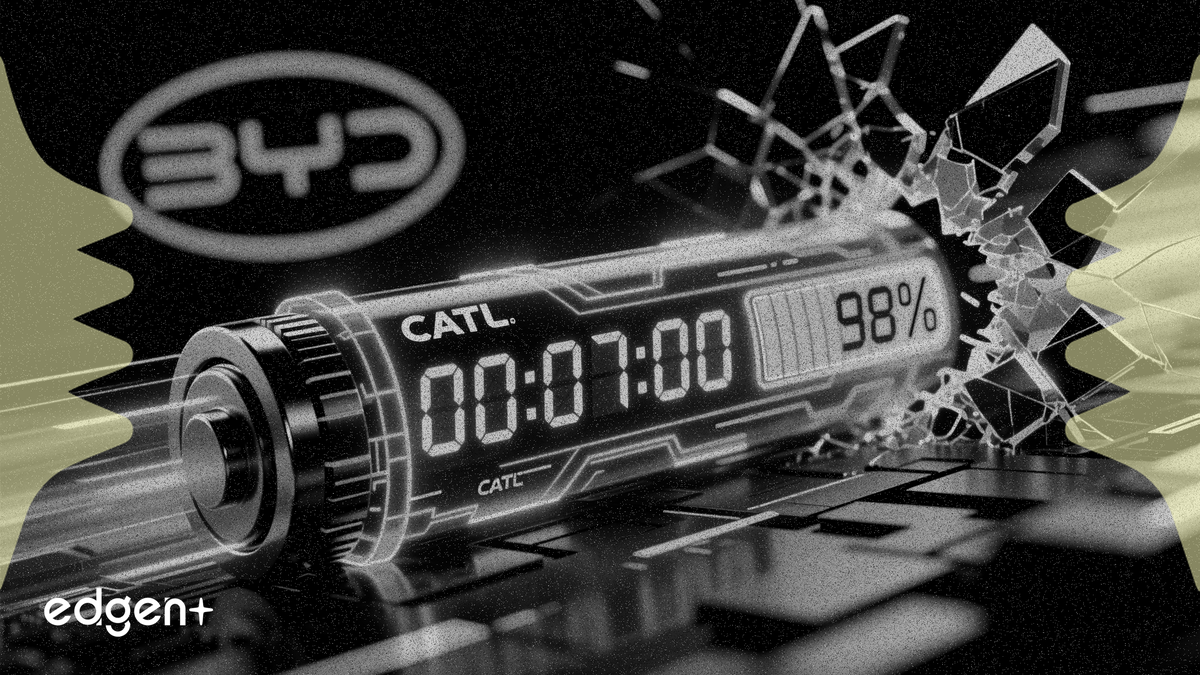 CATL défie BYD avec une nouvelle batterie se rechargeant à 98 % en moins de 7 minutes