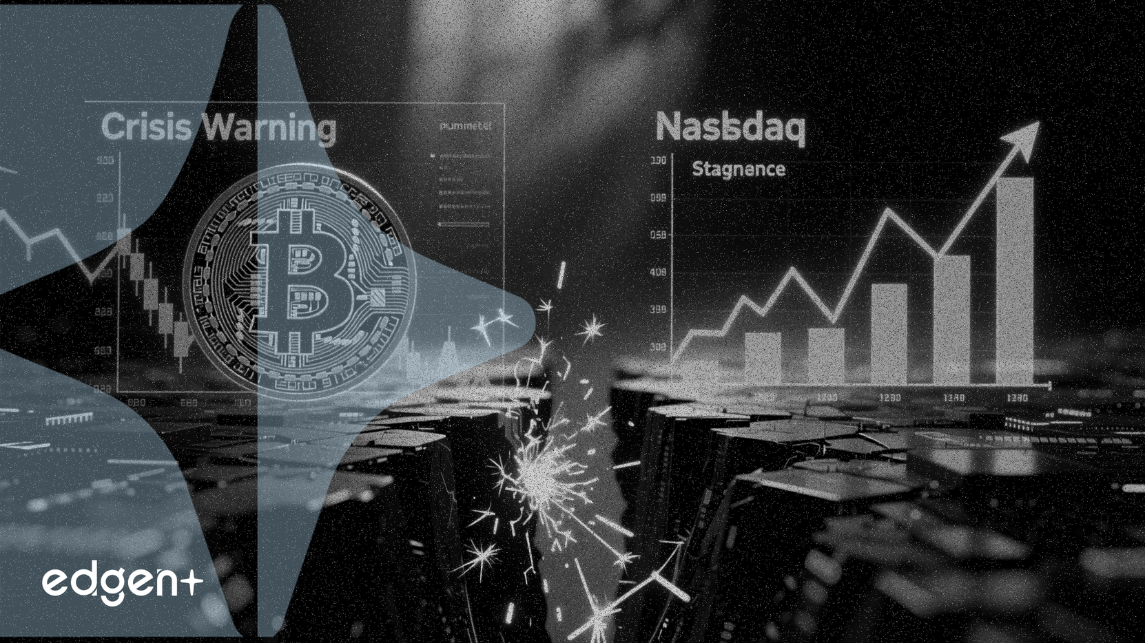 Hayes advierte de crisis por divergencia de precios de Bitcoin y Nasdaq