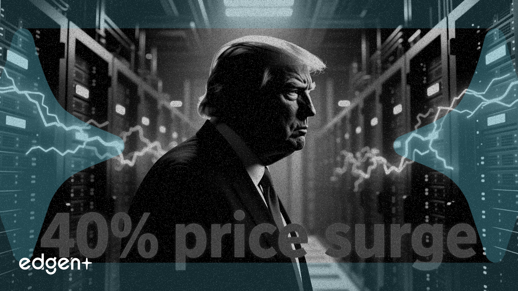 Trump Apunta a Gigantes Tecnológicos por Disparados Costos de Energía Tras Aumento del 40%