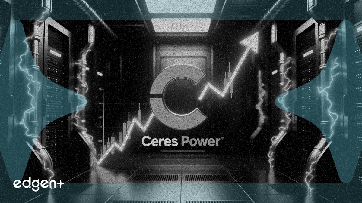 Ceres Power shares jump 14.5% on new data center power solution