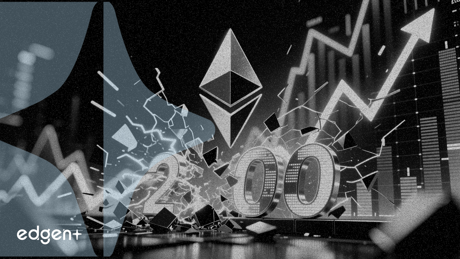 Ethereum supera los $2000, con una ganancia del 9.1% en 24 horas