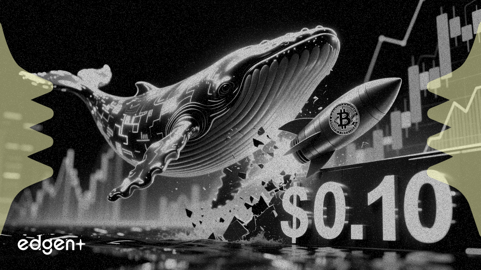 Ballenas compran 470 millones de tokens, impulsando Dogecoin por encima de $0.10