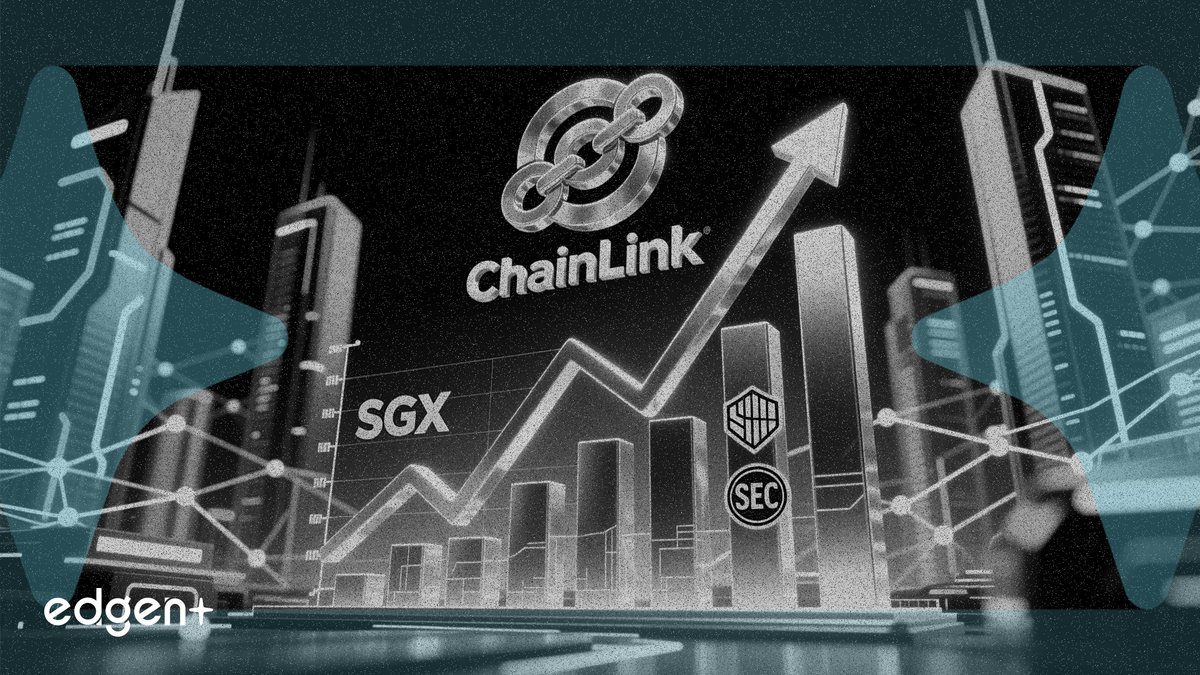 Chainlink 受 SGX 与 SEC 利好消息推动上涨 3%,机构采用率显著提升