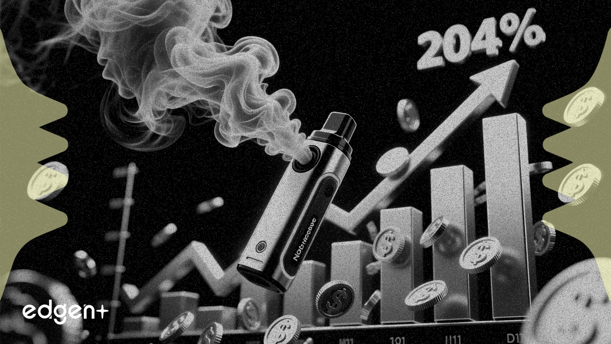 由於非尼古丁電子煙業務增長，Charlie's Holdings 第一季度營收飆升 204%