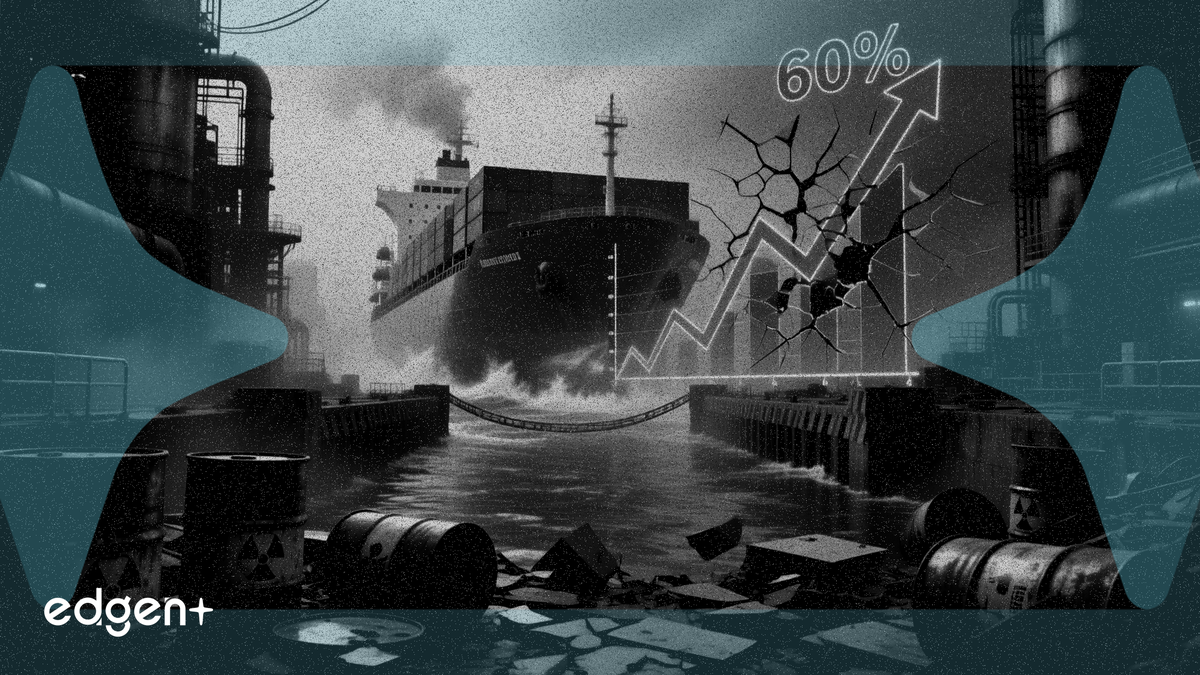 호르무즈 해협 봉쇄 여파로 화학제품 가격 60% 이상 급등