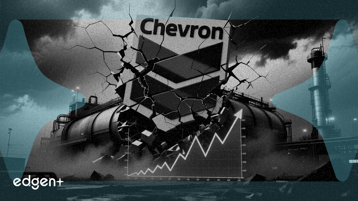 氣旋損毀關鍵液化天然氣工廠，雪佛龍股價暴跌逾 6%