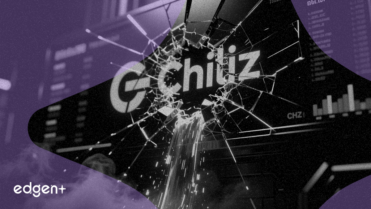 El precio de Chiliz (CHZ) cae un 14% rompiendo un soporte técnico clave