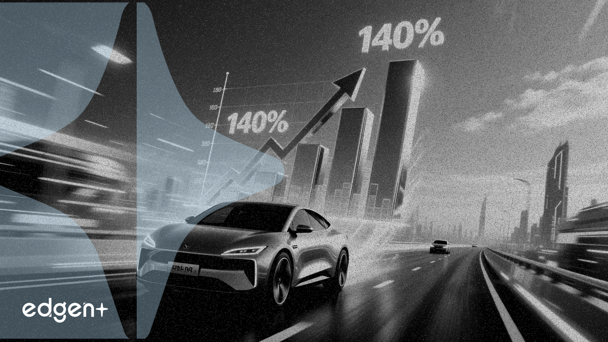 BOCOM International reports China's March NEV exports surged 140% year-over-year to 349,000 units, while the domestic NEV penetration rate climbed back above 51.5%.