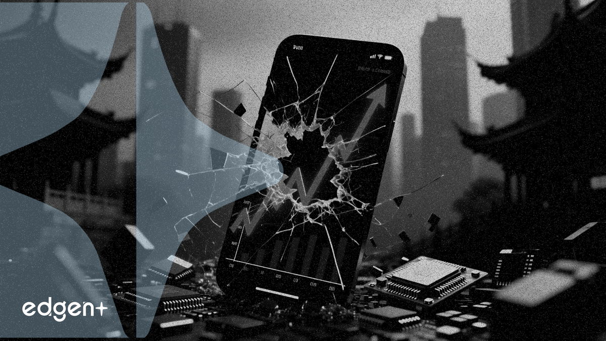 Los envíos de smartphones en China caen un 12,7% en medio de la crisis mundial de memorias