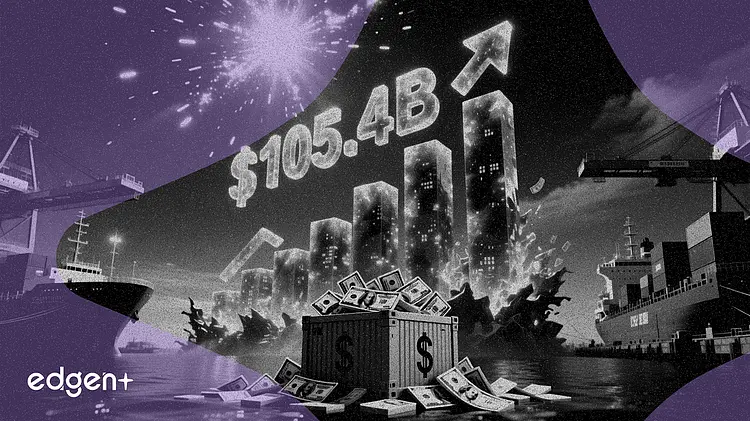 中国贸易顺差扩大至1054亿美元,5月出口数据强劲