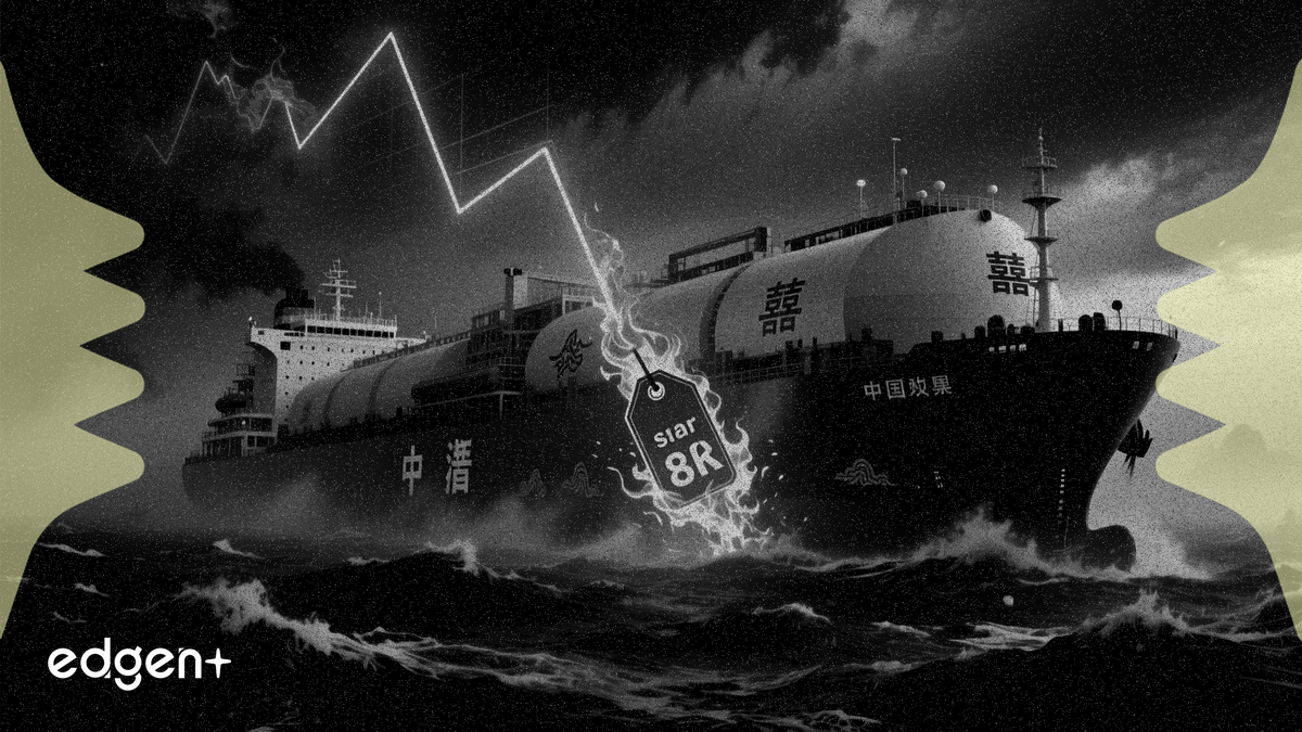 価格高騰で需要減退、中国の4月LNG輸入量は8年ぶりの低水準へ