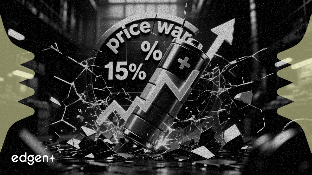 Giá pin Trung Quốc tăng 15% khi ngành lưu trữ năng lượng chấm dứt cuộc chiến giá cả