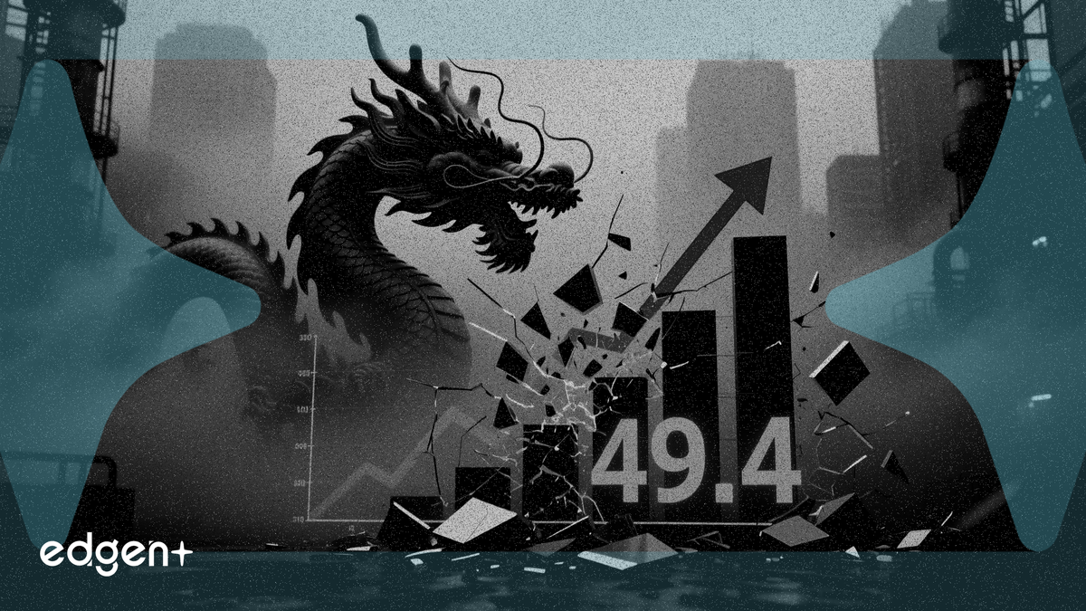 中国 4 月非制造业 PMI 降至 49.4 陷入萎缩，增长前景蒙阴
