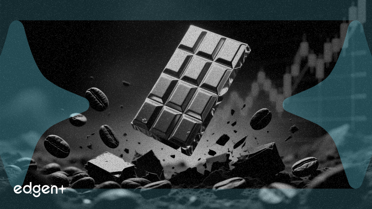 ココア先物が70%暴落したにもかかわらず、チョコレート価格は10%上昇