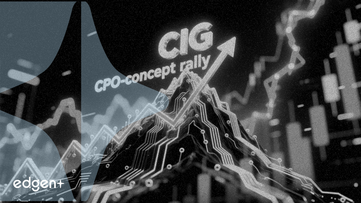 ネットワーク接続機器のスペシャリストであるCIG (06166.HK) の株価は、中国本土A株市場でのCPO関連銘柄の広範な上昇により、37%以上急騰して史上最高値を更新しました。
