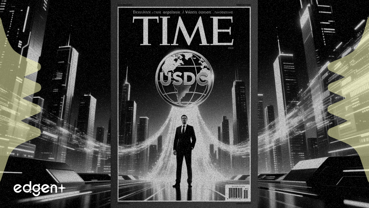 Circle 執行長入選《時代》百強榜，鞏固 USDC 主流化地位