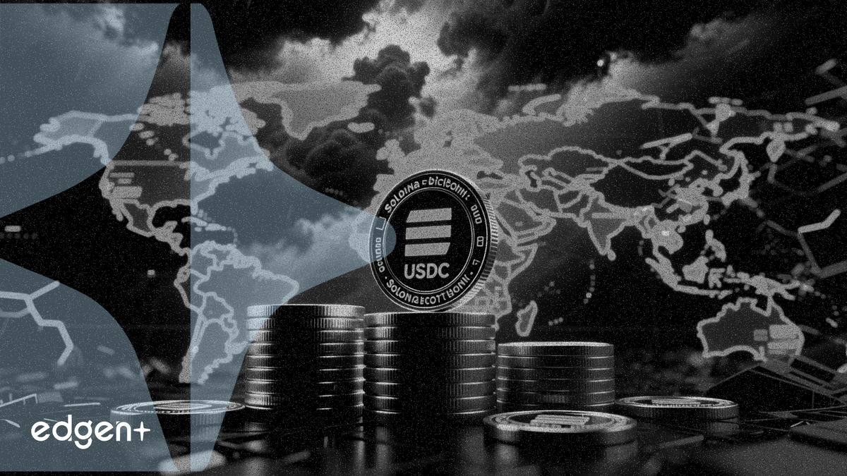 Circle 在 Solana 上鑄造 92 億美元 USDC，地緣政治風險升溫