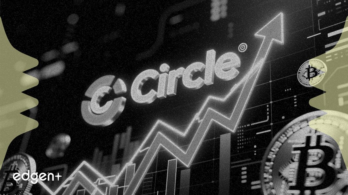 Las acciones de Circle se disparan más del 37% en tres días ante el repunte de las criptomonedas