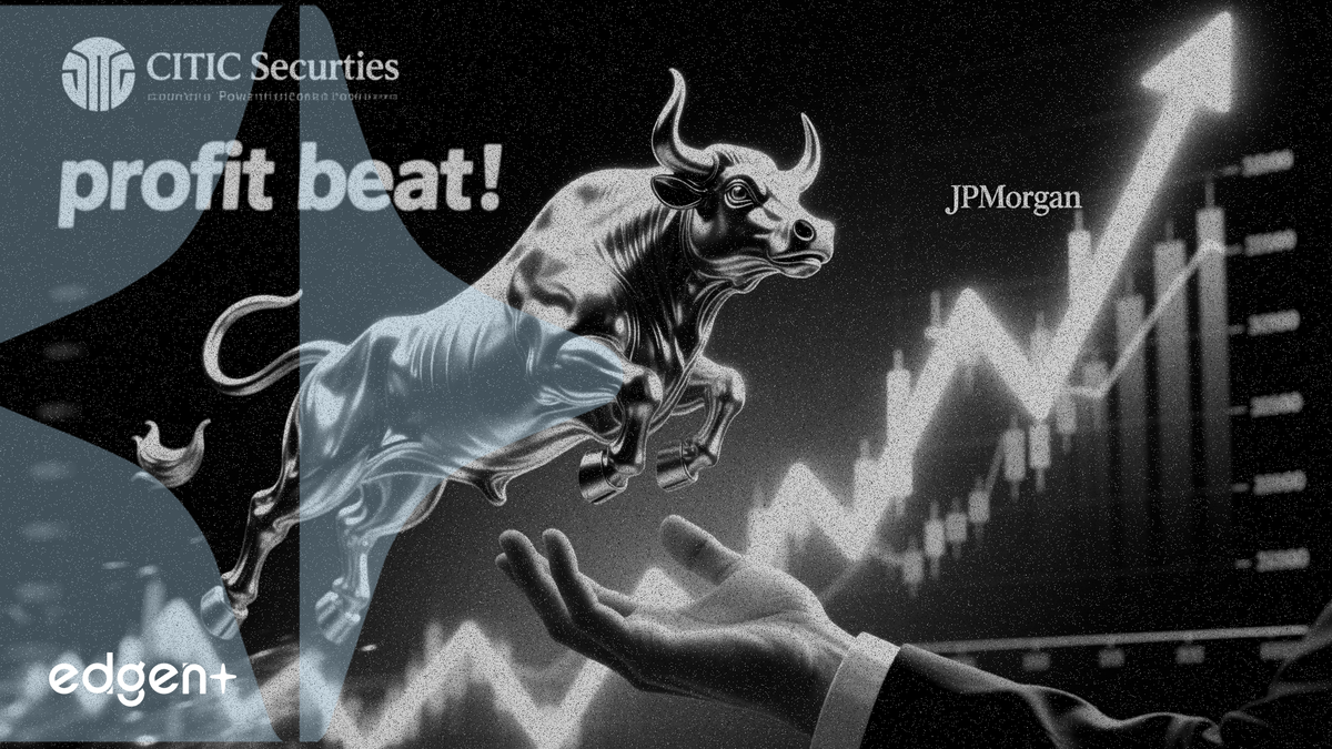 JPMorgan, 1. çeyrek kar beklentilerini aşan CITIC Securities'in notunu yükseltti