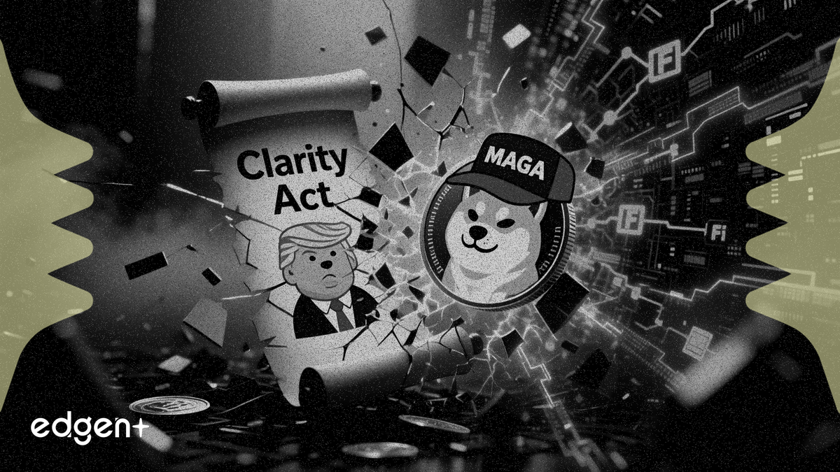 Đạo luật Clarity gặp nguy khi tranh chấp đạo đức Meme Coin của Trump và DeFi leo thang