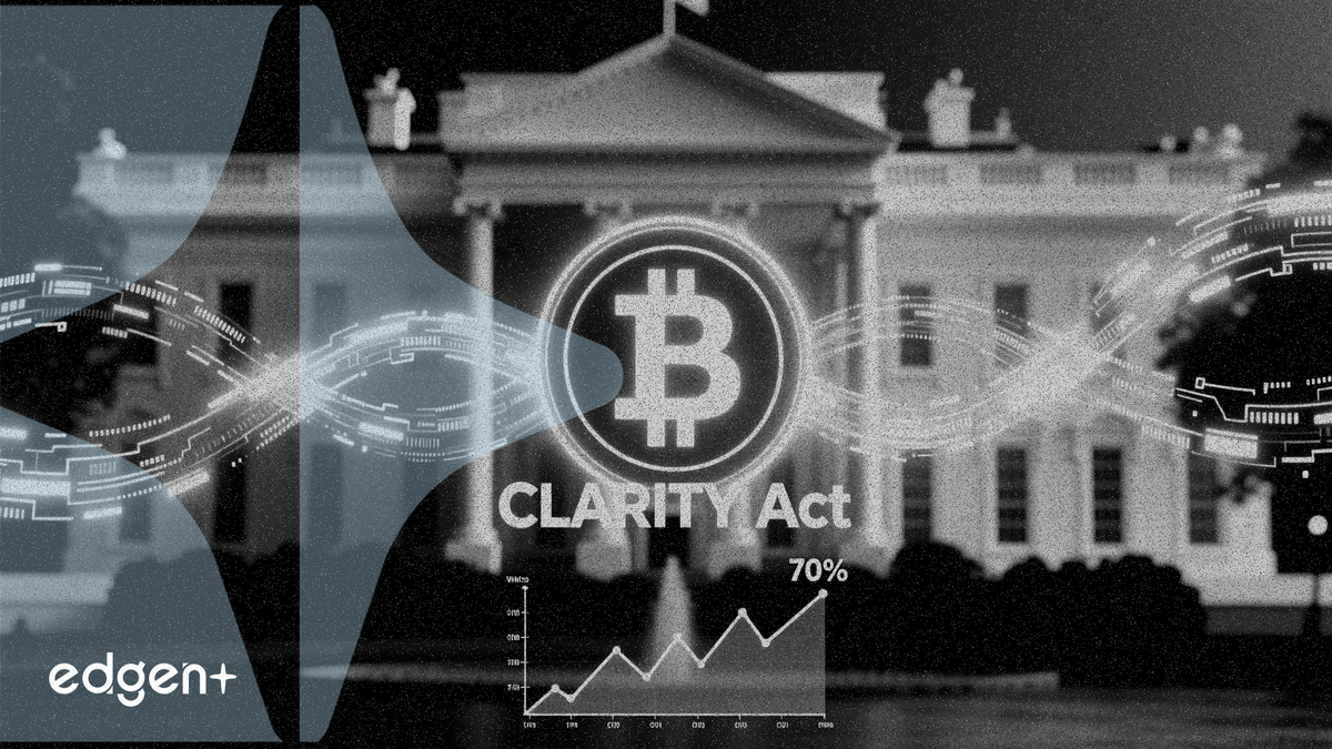 白宫达成稳定币协议后，《CLARITY法案》通过几率升至70%