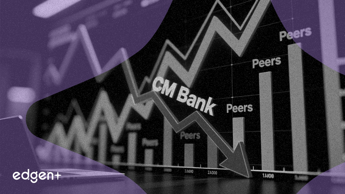 招商銀行、利益成長率1.5%で同業他社を下回り株価3%下落