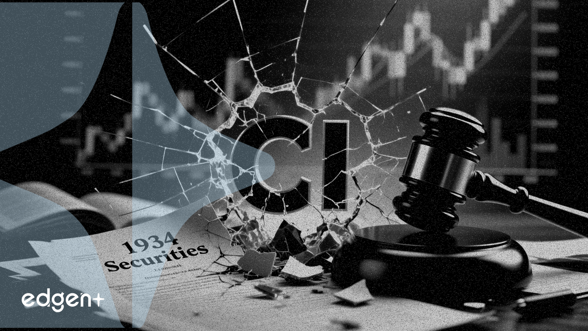 コンコード・インターナショナル、1934年証券取引所法違反で提訴される