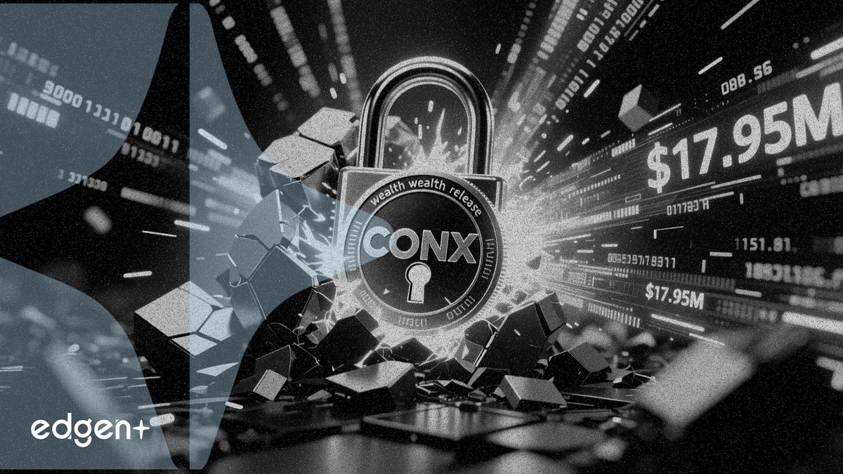 Connex 解鎖 132 萬枚 CONX 代幣，價值 1795 萬美元