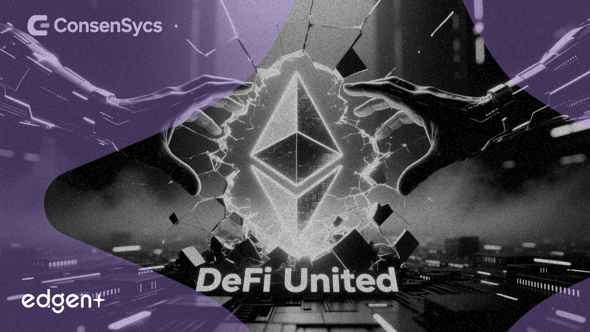 ConsenSys và Lubin cam kết 30.000 ETH cho quỹ phục hồi của DeFi United