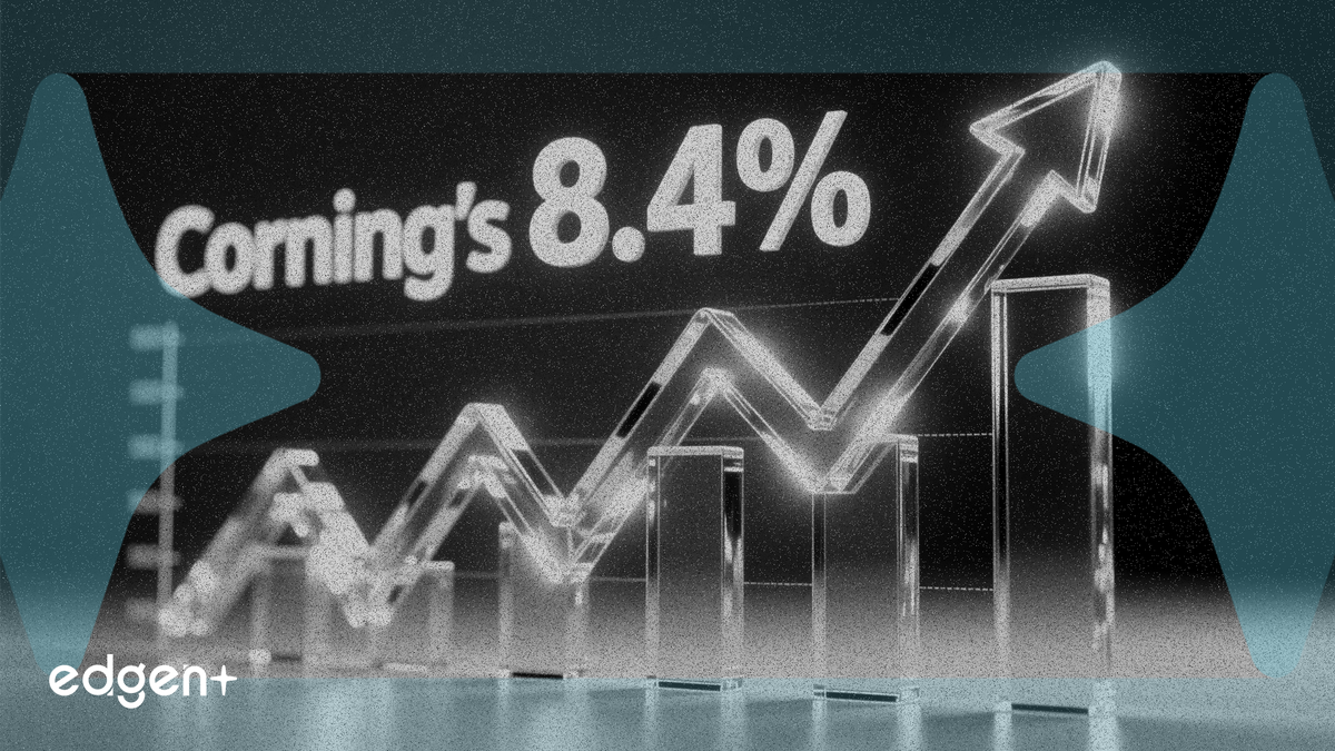 Corning Stock Gains 8.4% on Positive Earnings Revisions