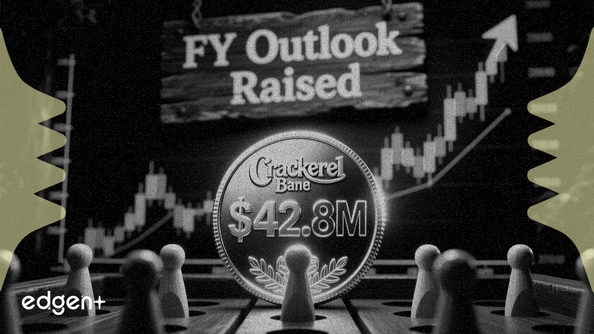 Cracker Barrel意外獲利4280萬美元 調升全年財測
