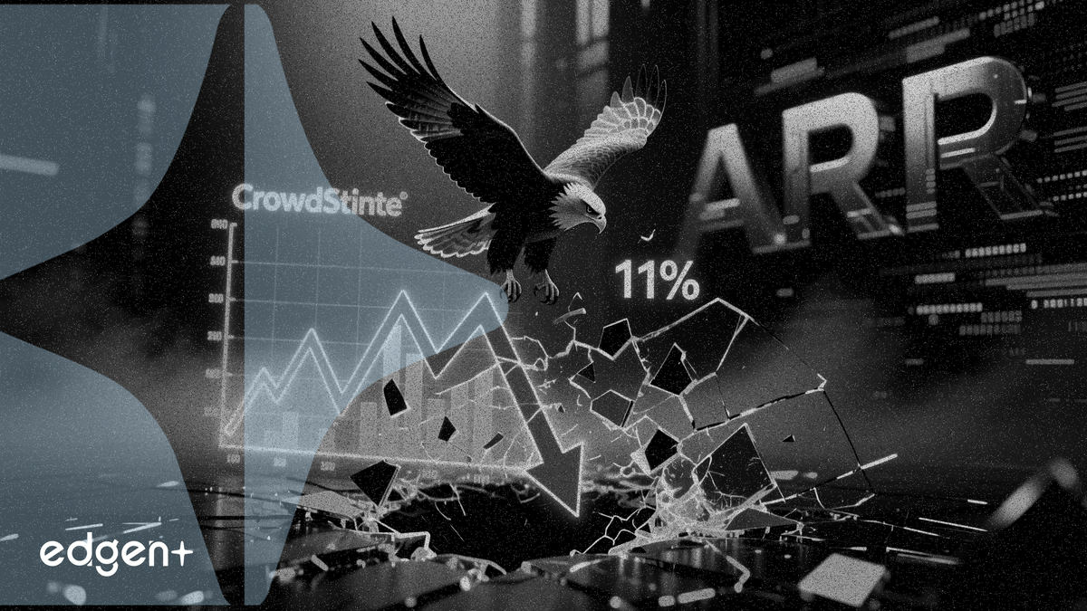 CrowdStrike股价下跌11%，ARR增长未能支撑AI涨势