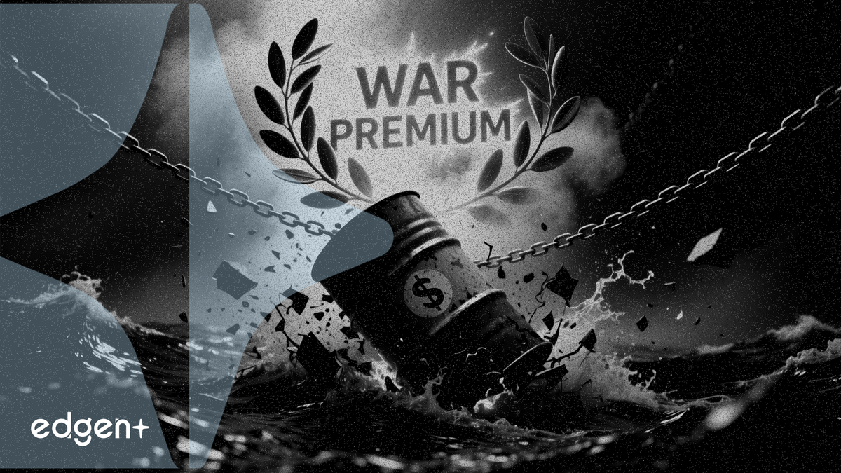 美伊和平計劃消除戰爭溢價，原油價格暴跌逾 6%