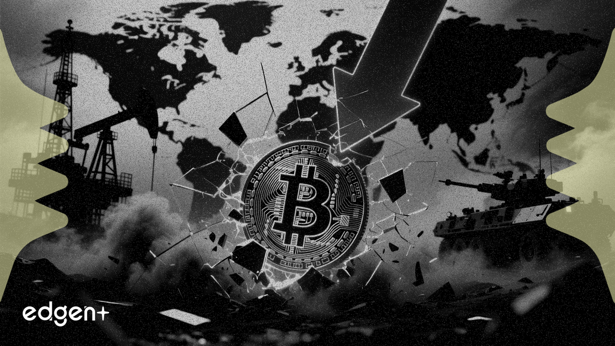 Crypto markets stall as Mideast tensions push Bitcoin down 10%