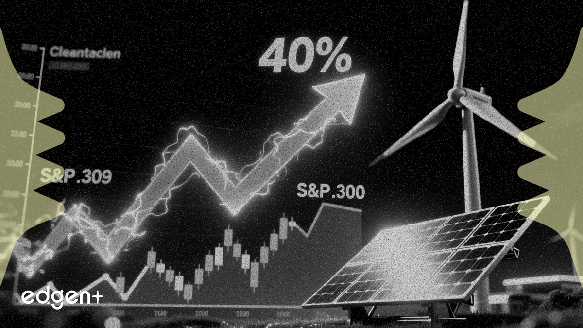 CTEX sube un 40% en lo que va del año, cuadruplicando al S&P 500 en un repunte de tecnología limpia
