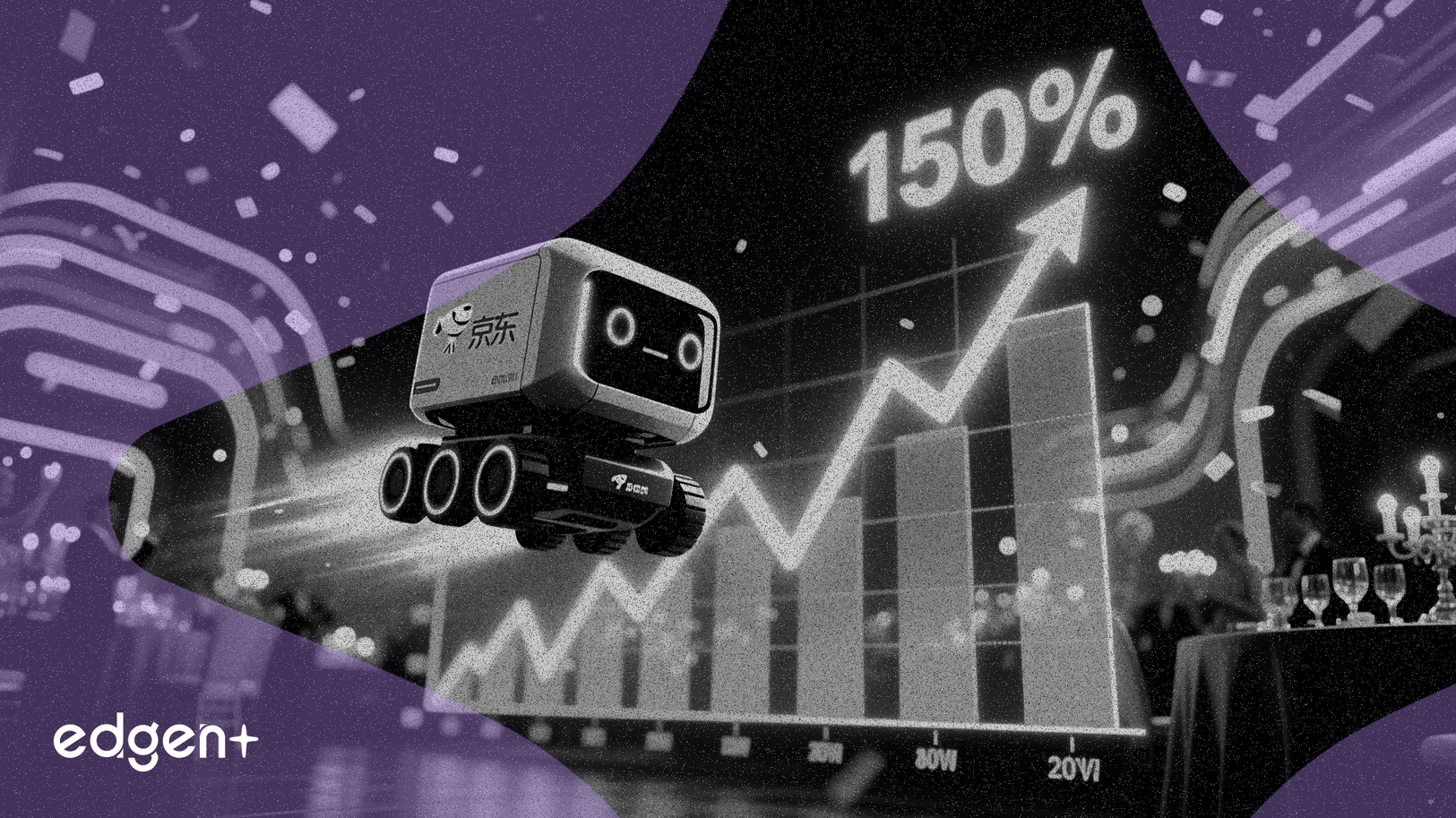 Les commandes de robots JD.com bondissent de 150% après leur apparition au Gala